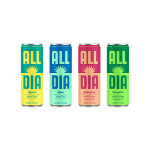 Drink All Dia Seltzers Four Flavors